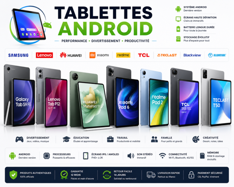 Tablettes Android