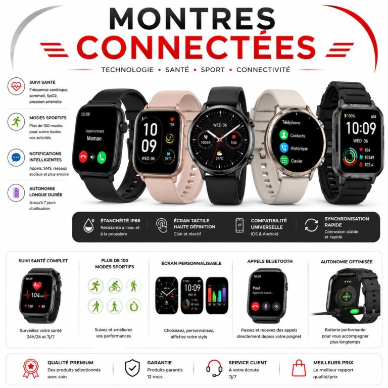 Montres connectées