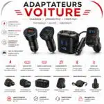 Adaptateurs voiture