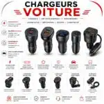 Chargeurs voiture