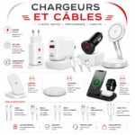 Chargeurs et câbles