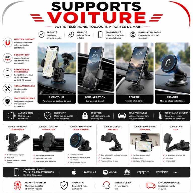 Supports voiture