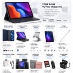 Accessoires tablettes