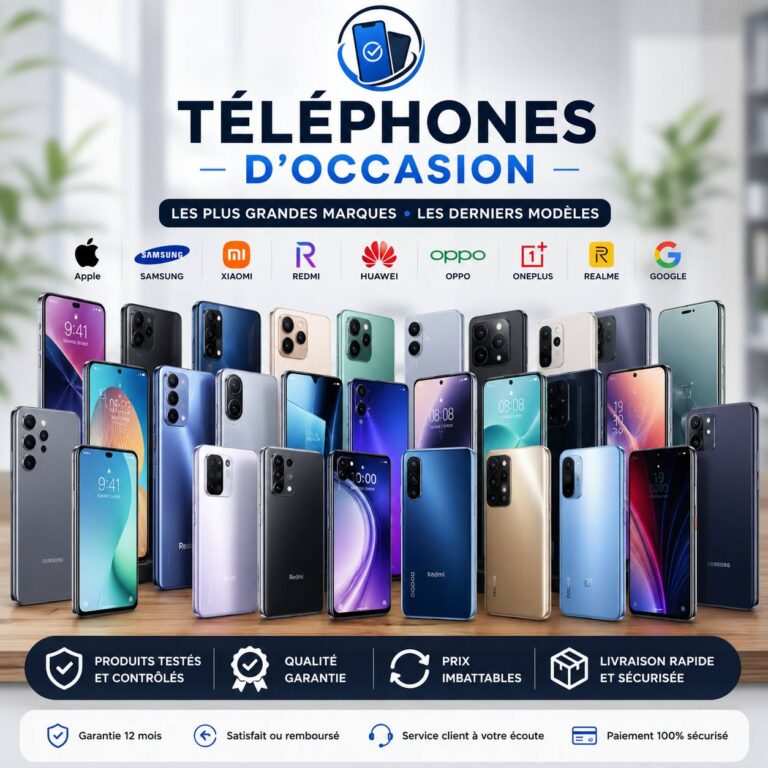 Téléphones d’occasion