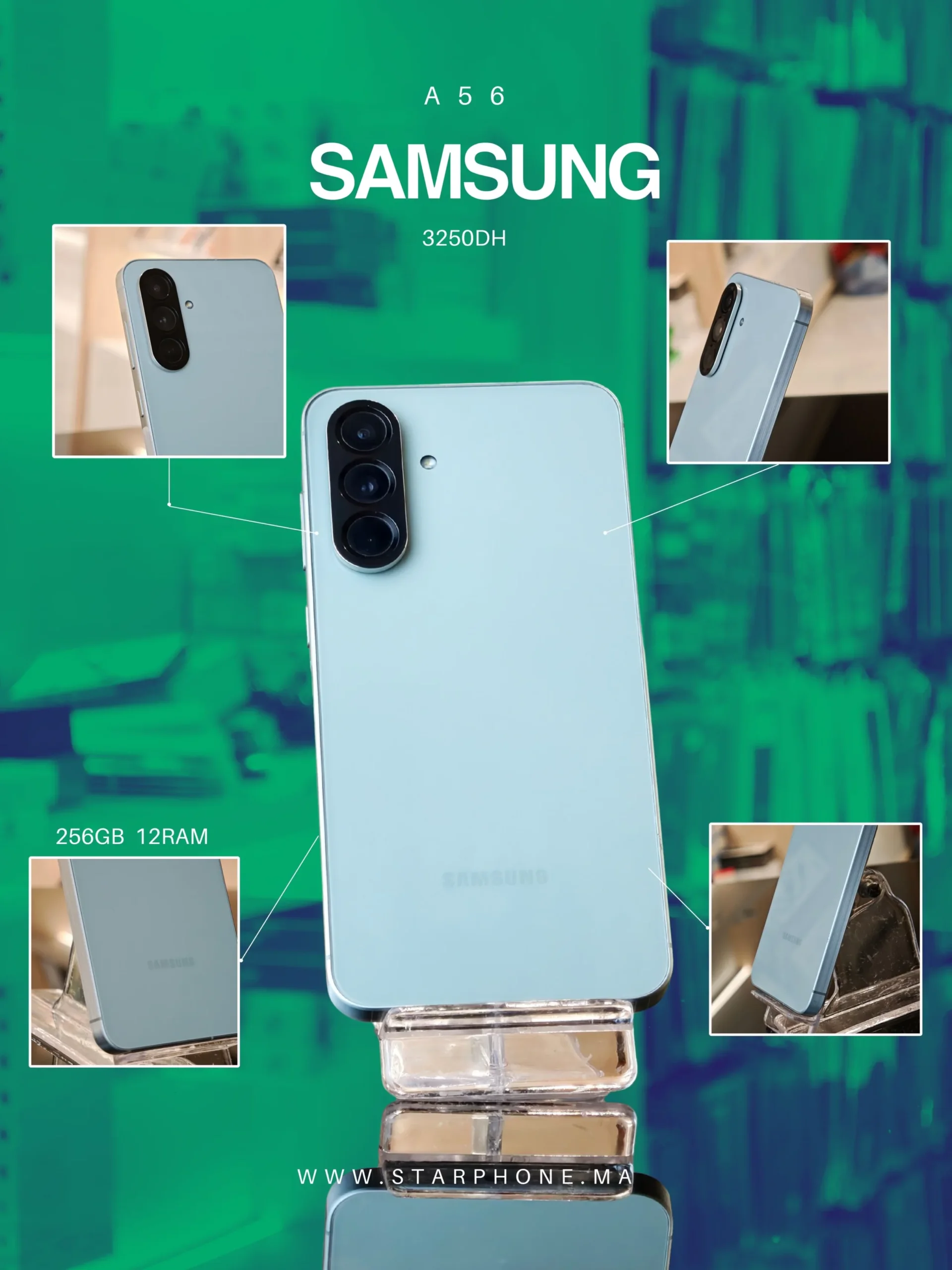 2646 SAMSUNG A56 12RAM - StarPhone Maroc