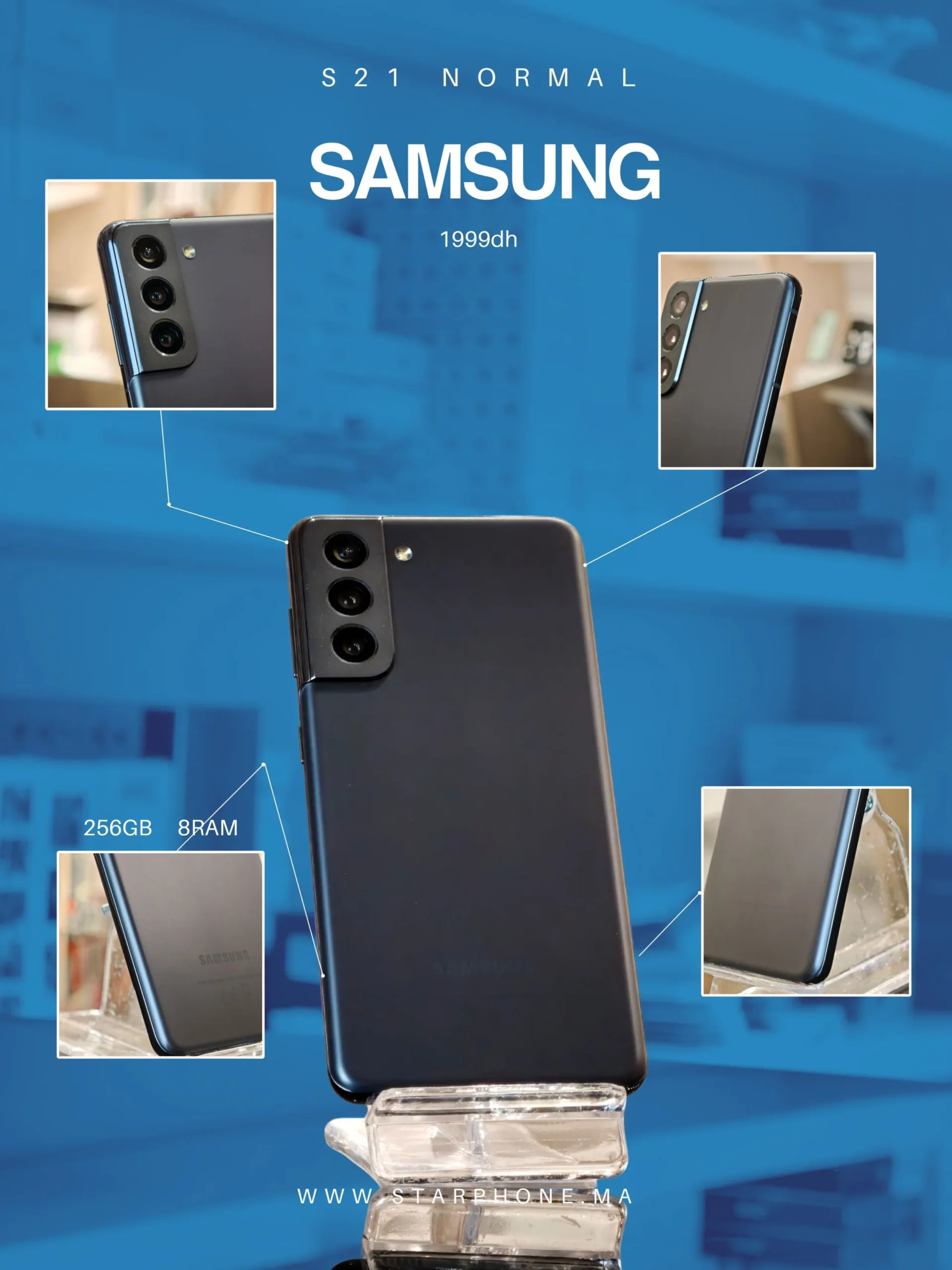 2698 SAMSUNG S21 8RAM - StarPhone Maroc