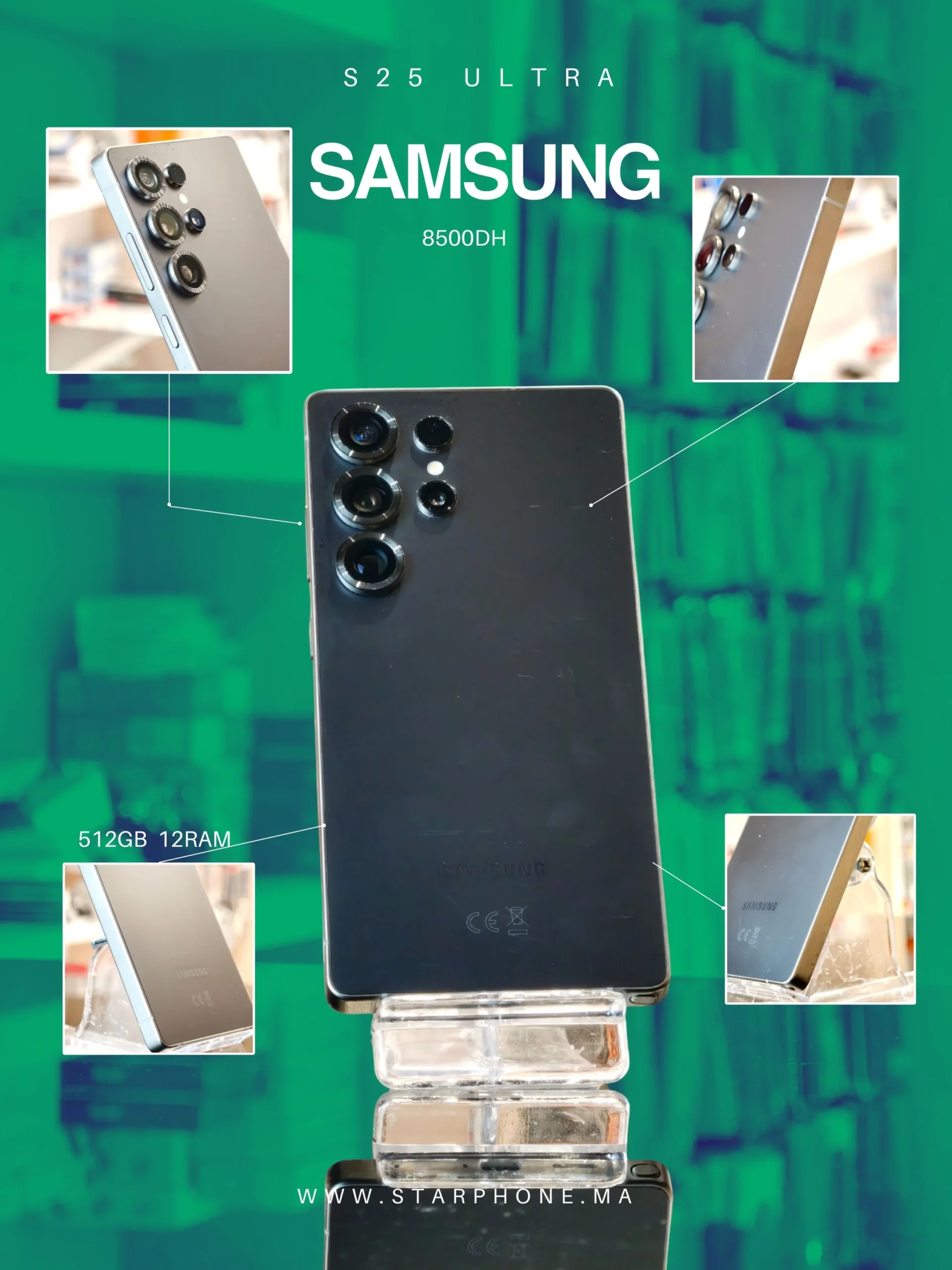 3555 SAMSUNG S25 ULTRA 12RAM - StarPhone Maroc