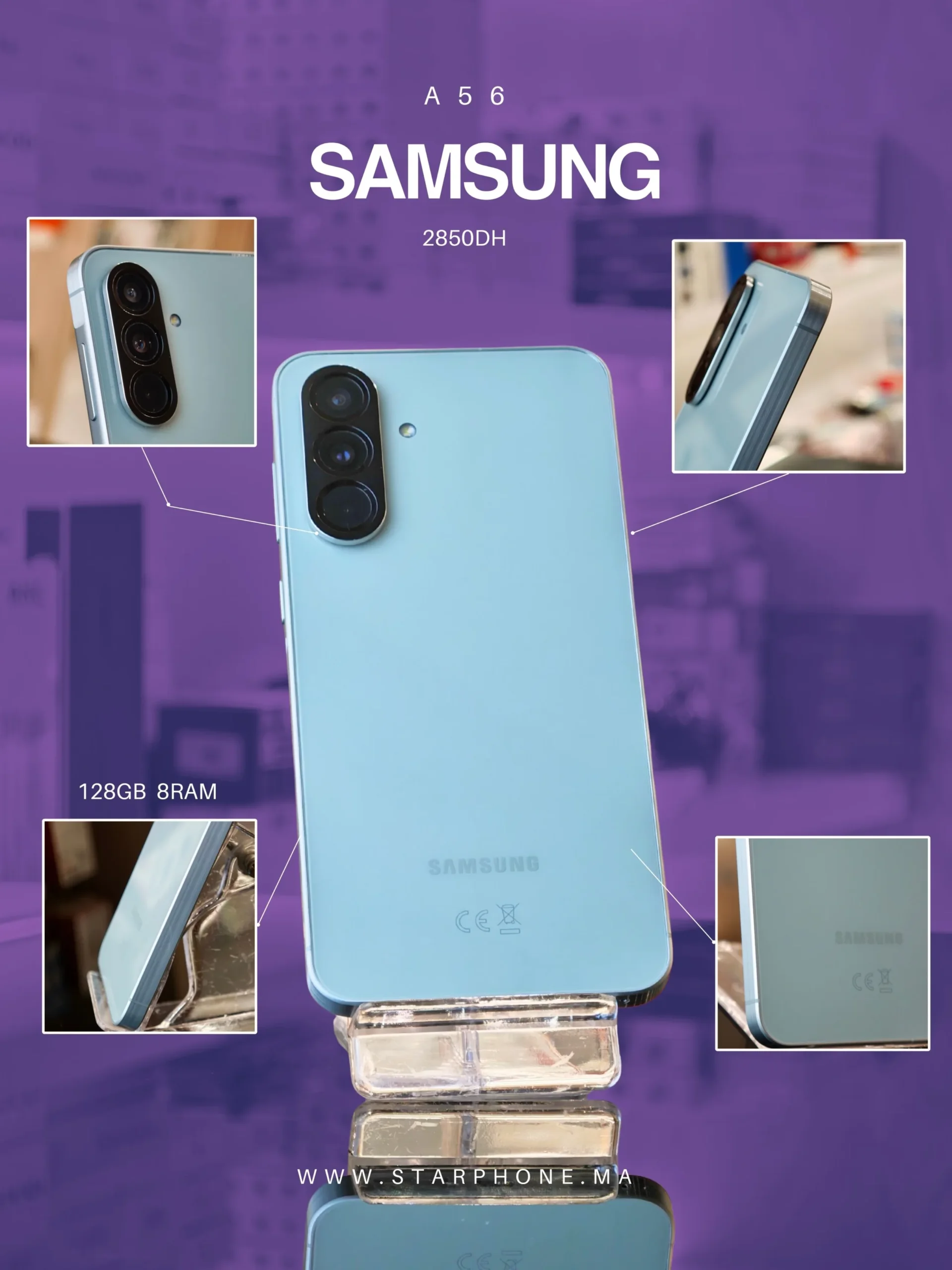 5066 SAMSUNG A56 8RAN - StarPhone Maroc