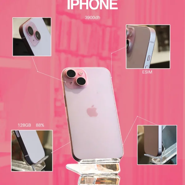 Apple IPHONE 15 84% 5574 - StarPhone Maroc