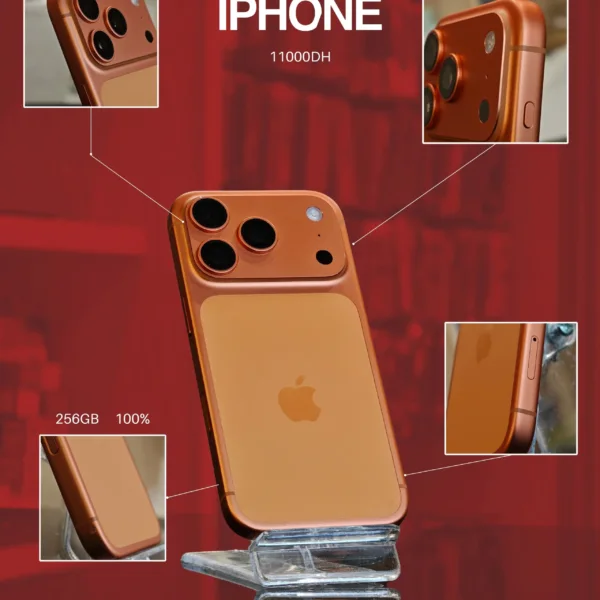 Apple IPHONE 17 PRO 100% 2200 - StarPhone Maroc