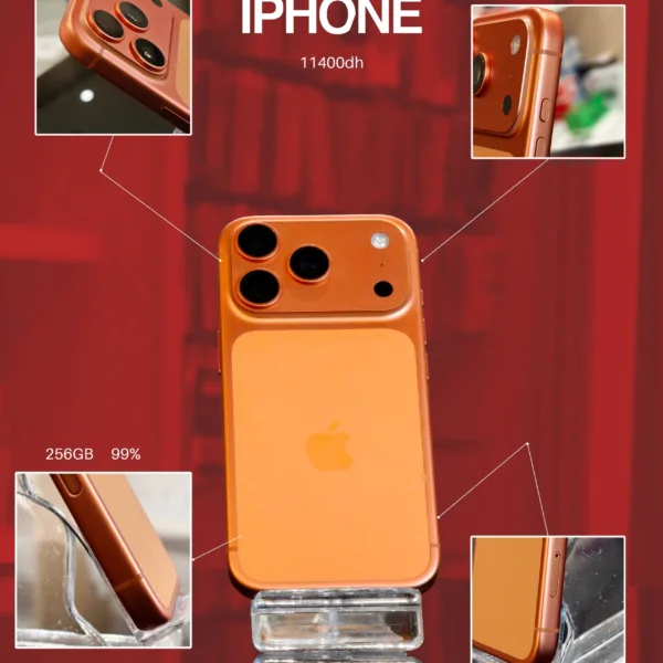 Apple IPHONE 17 PRO 99% 6574 - StarPhone Maroc