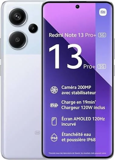 Xiaomi REDMI NOTE 13 PRO+ 5G 8+4RAM - StarPhone Maroc