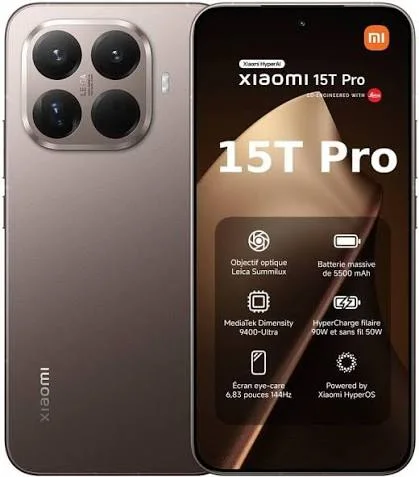 XIAOMI 15T PRO 256GB 12+4RAM XIAOMI 15T PRO 12+4RAM - StarPhone Maroc